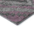 9' X 12' Blush Charcoal And Gray Diamond Washable Area Rug With UV Protection