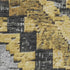 8' X 10' Gold Charcoal And Gray Diamond Washable Area Rug With UV Protection