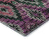 5' X 8' Blush Green And Ivory Ikat Washable Area Rug With UV Protection