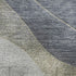 5' X 8' Denim Blue And Gray Abstract Washable Area Rug With UV Protection