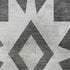 5' X 8' Graphite Brown And Ivory Diamond Washable Area Rug With UV Protection