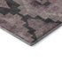 5' X 8' Blush And Gray Ikat Washable Area Rug With UV Protection
