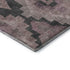 9' X 12' Blush And Gray Ikat Washable Area Rug With UV Protection