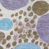 5' X 8' Khaki Blue And Purple Geometric Washable Area Rug With UV Protection