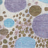 5' X 8' Khaki Blue And Purple Geometric Washable Area Rug With UV Protection