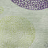 8' X 10' Artichoke Green And Purple Geometric Washable Area Rug With UV Protection