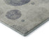 8' X 10' Beige And Blue Geometric Washable Area Rug With UV Protection