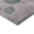 8' X 10' Blush Green And Pink Geometric Washable Area Rug With UV Protection