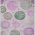 8' X 10' Blush Green And Pink Geometric Washable Area Rug With UV Protection