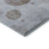 5' X 8' Blue Brown And Teal Geometric Washable Area Rug With UV Protection