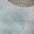 5' X 8' Blue Brown And Teal Geometric Washable Area Rug With UV Protection