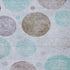5' X 8' Blue Brown And Teal Geometric Washable Area Rug With UV Protection