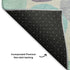9' X 12' Plum Teal And Ivory Geometric Washable Area Rug With UV Protection