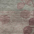 9' X 12' Blush And Emerald Floral Washable Area Rug With UV Protection