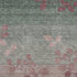 9' X 12' Blush And Emerald Floral Washable Area Rug With UV Protection