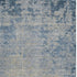 5' X 8' Navy Blue And Beige Abstract Washable Area Rug With UV Protection