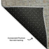 8' Taupe And Beige Abstract Washable Round Rug With UV Protection