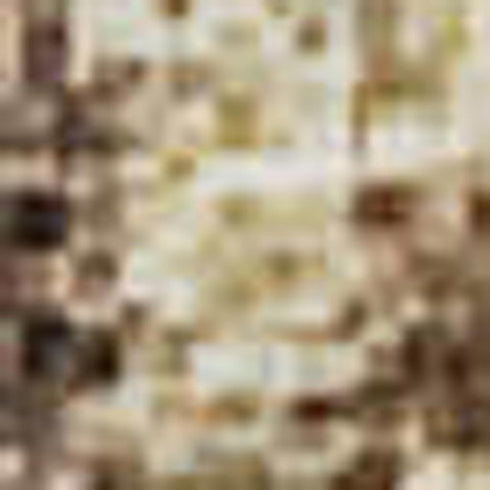 5' X 8' Brown And Beige Abstract Washable Area Rug With UV Protection