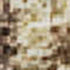 5' X 8' Brown And Beige Abstract Washable Area Rug With UV Protection
