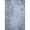 5' X 8' Blue And Gray Abstract Washable Area Rug With UV Protection