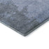 5' X 8' Blue And Gray Abstract Washable Area Rug With UV Protection
