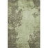 9' X 12' Olive Green And Beige Abstract Washable Area Rug With UV Protection