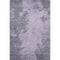 5' X 8' Purple And Gray Abstract Washable Area Rug With UV Protection
