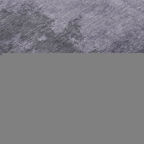 9' X 12' Purple And Gray Abstract Washable Area Rug With UV Protection