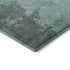 5' X 8' Teal And Gray Abstract Washable Area Rug With UV Protection