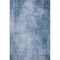 5' X 8' Blue And Sky Blue Abstract Washable Area Rug With UV Protection
