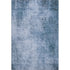 8' X 10' Blue And Sky Blue Abstract Washable Area Rug With UV Protection
