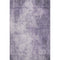5' X 8' Lavender And Gray Abstract Washable Area Rug With UV Protection