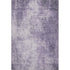 5' X 8' Lavender And Gray Abstract Washable Area Rug With UV Protection