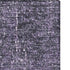 5' X 8' Lavender And Gray Abstract Washable Area Rug With UV Protection