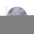 8' Lavender And Gray Abstract Washable Round Rug With UV Protection