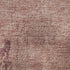 8' Coral And Burgundy Abstract Washable Round Rug With UV Protection