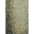 8' X 10' Olive Green And Brown Abstract Washable Area Rug With UV Protection