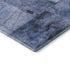 9' X 12' Blue And Gray Geometric Washable Area Rug With UV Protection