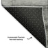 5' X 8' Gray And Silver Geometric Washable Area Rug With UV Protection