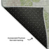 5' X 8' Blue Green And Lavender Geometric Washable Area Rug With UV Protection