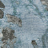 5' X 8' Blue Gray And Ivory Abstract Washable Area Rug With UV Protection
