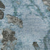 8' X 10' Blue Gray And Ivory Abstract Washable Area Rug With UV Protection