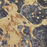 5' X 8' Gold Gray And Ivory Abstract Washable Area Rug With UV Protection