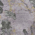 8' Lavender Beige And Gray Abstract Washable Round Rug With UV Protection