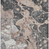 5' X 8' Coffee Gray And Ivory Abstract Washable Area Rug With UV Protection