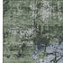5' X 8' Fern Green Gray And Ivory Abstract Washable Area Rug With UV Protection