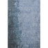 5' X 8' Blue And Gray Abstract Washable Area Rug With UV Protection