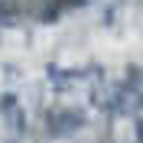 5' X 8' Blue And Gray Abstract Washable Area Rug With UV Protection
