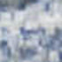 5' X 8' Blue And Gray Abstract Washable Area Rug With UV Protection