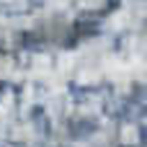 5' X 8' Blue And Gray Abstract Washable Area Rug With UV Protection
